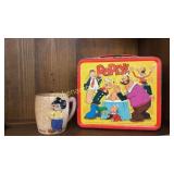 Original Popeye Lunch Box, Mickey Mug