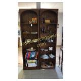 2 Pine Book Shelves