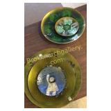 5 pieces Of Enamel on Copper