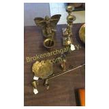 9 Pieces Various Brass Items