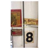 3 Vintage Ads & Mile Marker