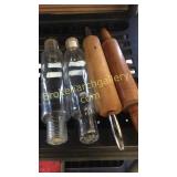4 Vintage Rolling Pins
