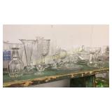 24 Pieces Clear Glass