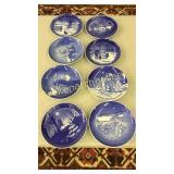14 B & G Christmas and Holiday Plates