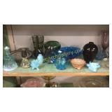 20 Pieces Mixed Art and Colored Glass