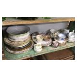33 Pieces Varied China, Porcelain, Transferware