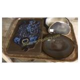 Denmark Fish Tile, Agate Stone, Dish