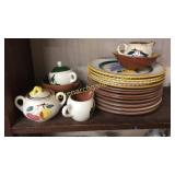 22 Pieces Stangle Dinnerware