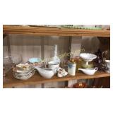 Approximately 40 Small Pieces China and Glass