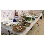 3 Table Lots of Assorted Items