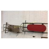 2 Vintage Snow Sleds