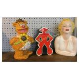 3 Assorted Cookie Jars