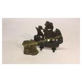 Ship Doorstop, Bookend