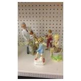 4 Royal Doulton Porcelain Figurals