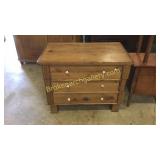 3 Drawer Pine Chest
