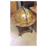 Decorative globe bar