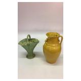 2 Seagrove Pottery Vases