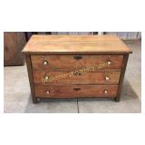 Pine Three Drawer Chest
