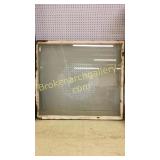 New Castle Beer Etched Glass Window