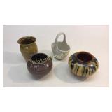 4 Pieces Pottery