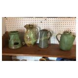 4 Pcs Seagrove Pottery