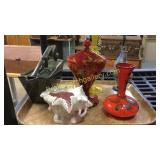 7 Pieces Glassware & Porcelain