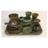 14 Pieces Mostly Seagrove Pottery