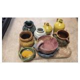 9 Pieces Seagrove & Related Pottery