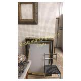 Vintage Frame, Light Up Sign, Chair
