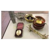 Pewter Tumblers, Wooden Ware, Brass Stands, Wall