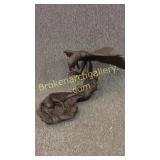 Resin Eagle Hunting Iguana Statue