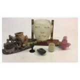 6 Asian Hard Stone Articles