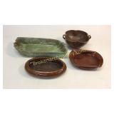 4 Pieces Mixed Pottery