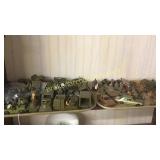 2 Tray Lots Of Vintage Toys Mostly Army Related