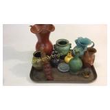 Group Mixed Pottery, Wood Spirit