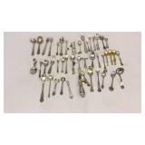 45 Pieces Mostly Sterling Flatware