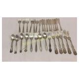 30 Pieces Sterling Flatware