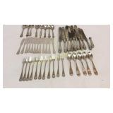 46 Pieces Sterling Flatware