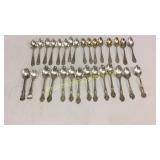 30 Sterling Spoons