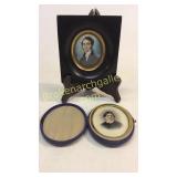 2 Ancestral Miniature Portraits