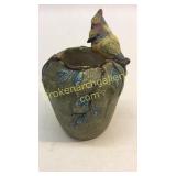 Amphora Vase with Birds