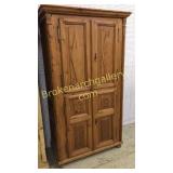 Paneled Door Pine Cupboard