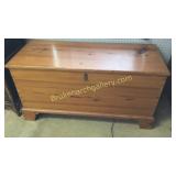 Heart Pine Blanket Box