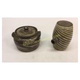 Reinhardt Swirl Jar, Steve Abe Foot Warmer