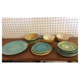 10 Pieces Pisgah Forest Pottery