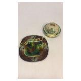 2 Pieces Majolica