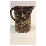 Rockingham Bennington Glaze Pitcher