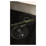 2 Pieces Signed Stuben