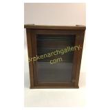 Diminutive Oak Wall Cabinet