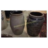 4 Gal Stoneware Churn, Hamilton Crock